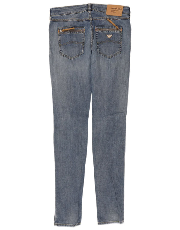 Blugi skinny pentru femei Armani W27 L34 Bumbac albastru