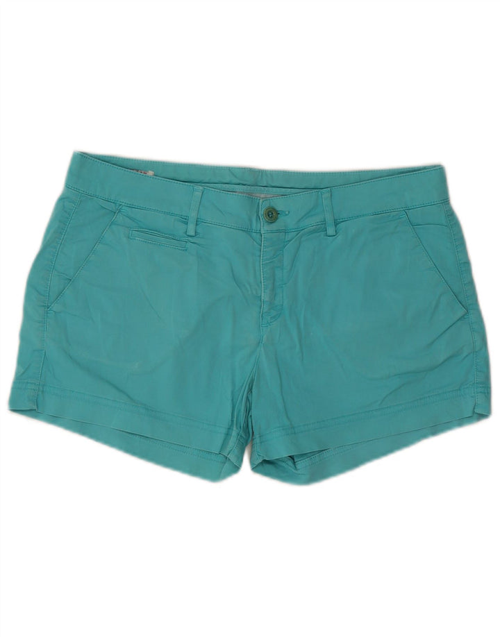 U.S. Polo Assn. Pantaloni caldi pentru femei W31 bumbac turcoaz mediu