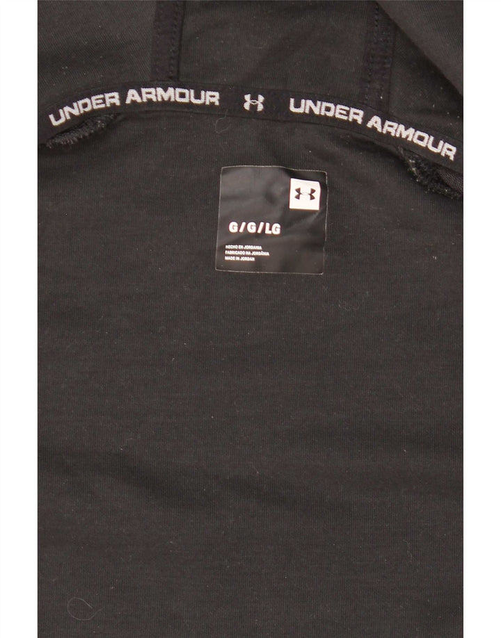 Pulover Under Armour pentru bărbați, cu fermoar, mare, negru
