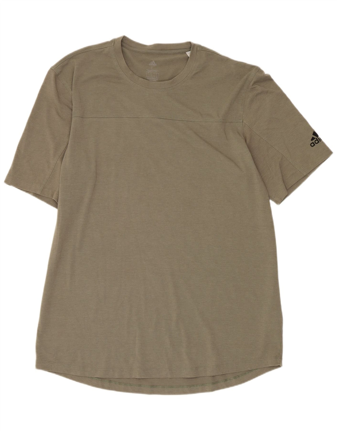 Tricou Adidas Aeroready pentru bărbați Top mare din poliester kaki