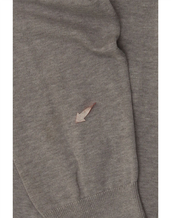 Hanorac pentru bărbați TOMMY HILFIGER Pulover Bumbac Gri mediu