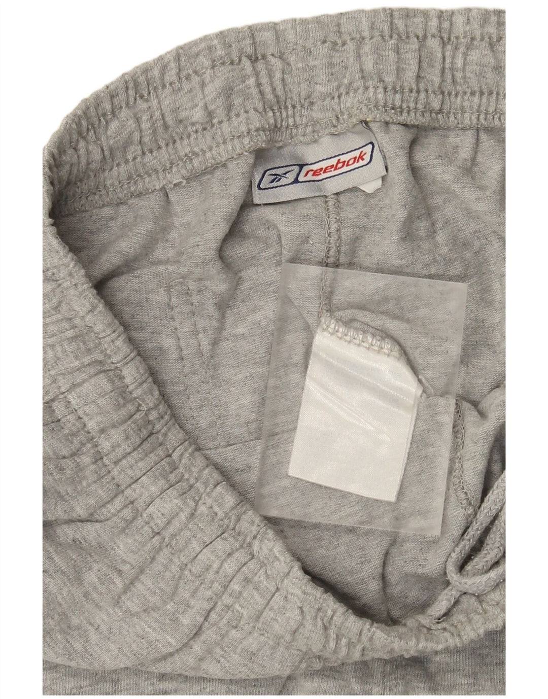 Pantaloni de trening pentru bărbați Reebok, din bumbac cu pete mici, gri