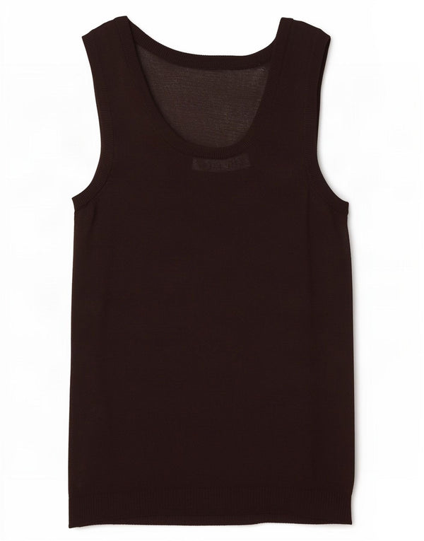 Vest Vest Top femeie Zara UK 8 mic maro viscoză