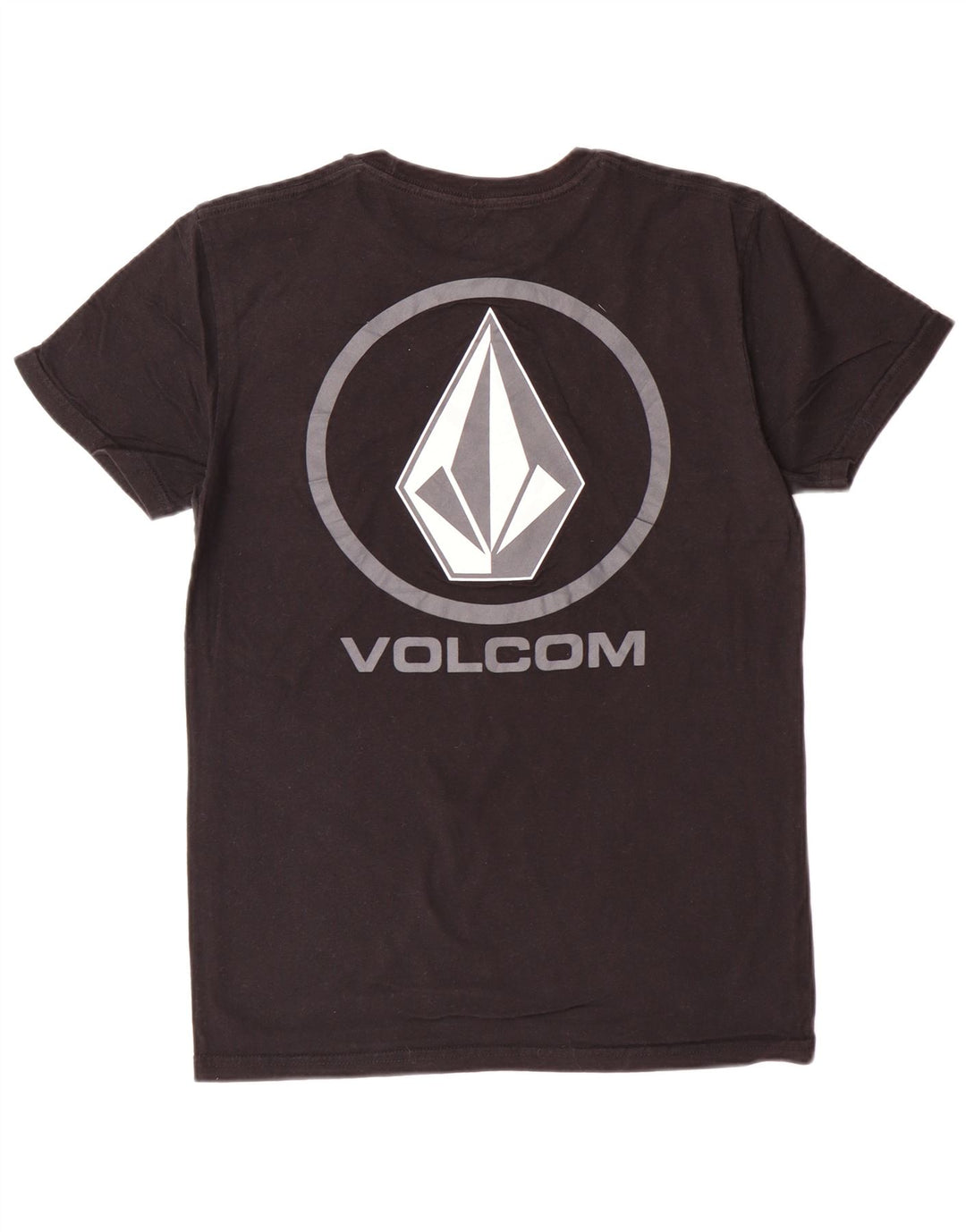 VOLCOM tricou grafic pentru bărbați Top mic bumbac negru