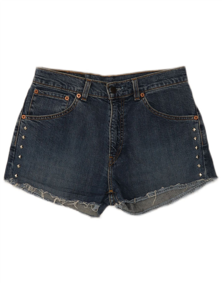 Pantaloni scurți Levi's 525 Denim W30, bumbac albastru mediu