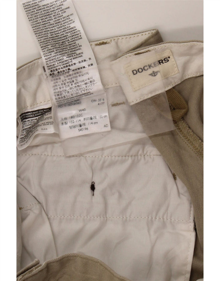 Pantaloni scurti cargo pentru bărbați DOCKERS W40 XL bumbac bej