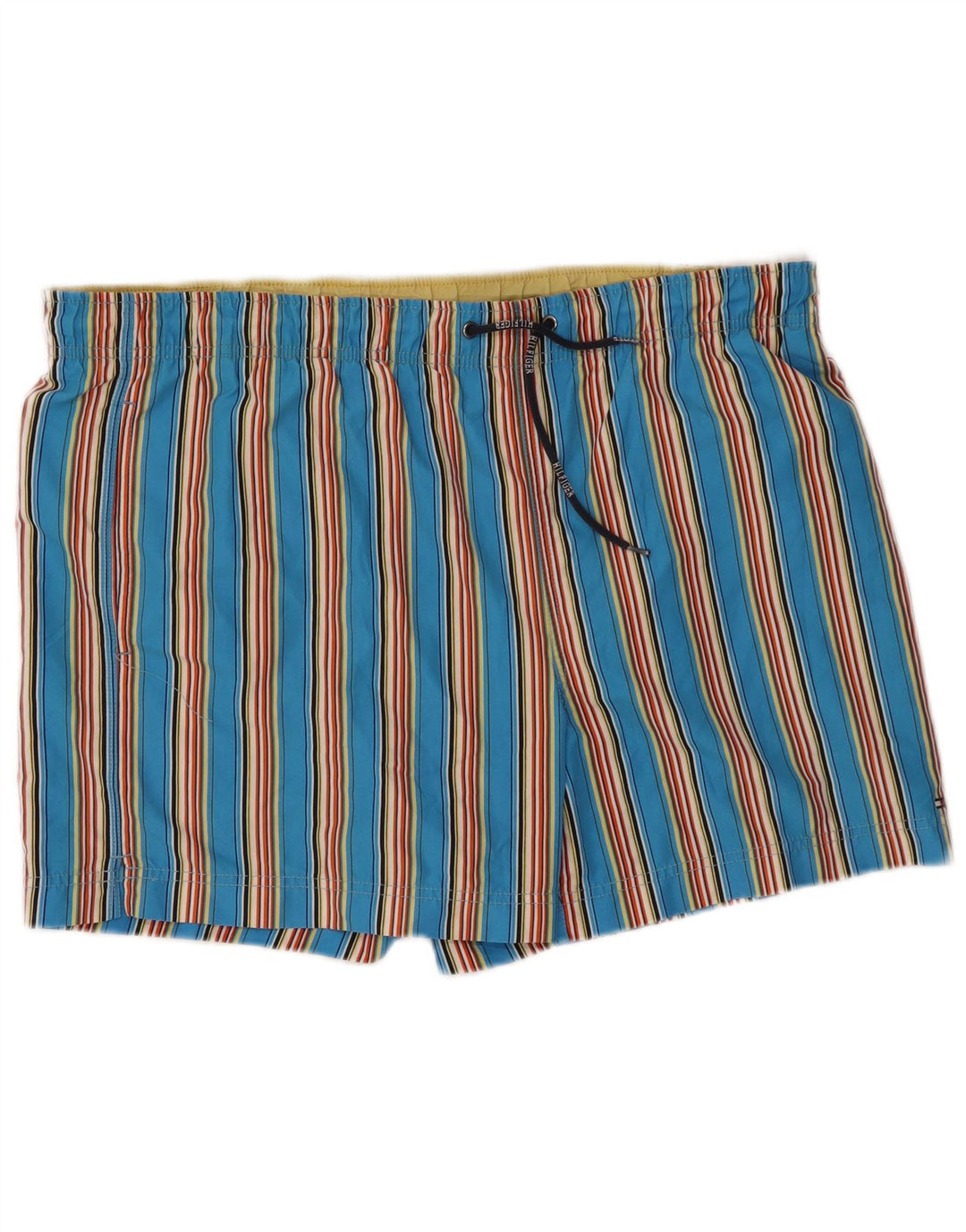 Pantaloni scurți de înot Tommy Hilfiger pentru bărbați XL poliester cu dungi albastre