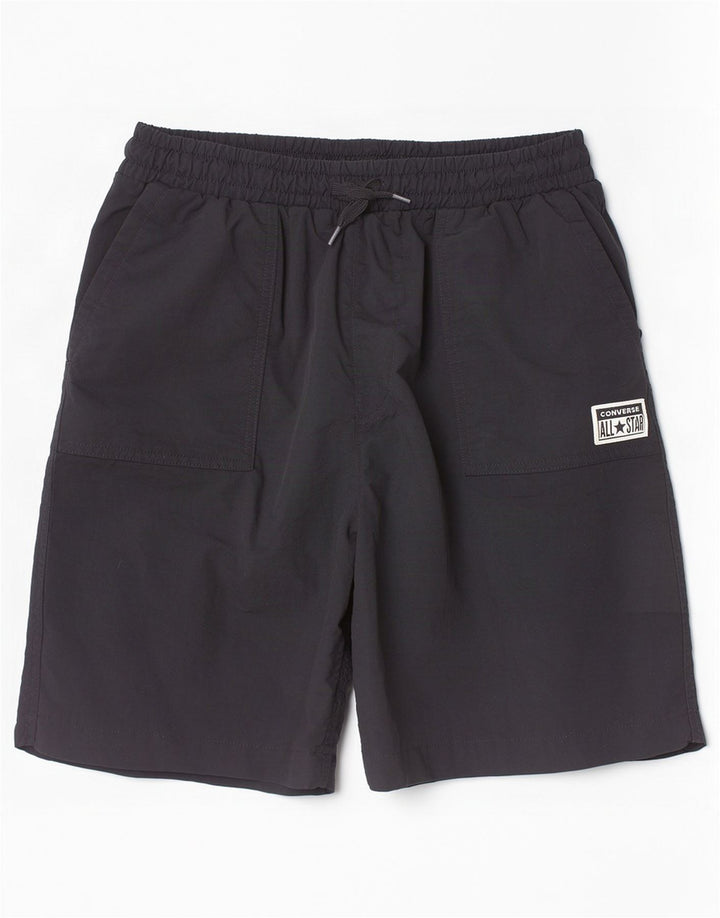 Pantaloni scurti sport Converse băieți 13-14 ani XL poliester negru