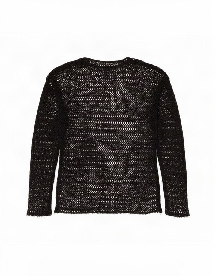 Top din croșetat pentru femei Zara UK 10 Small Black
