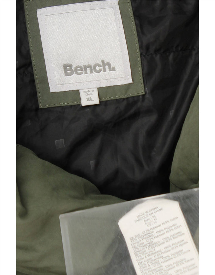 Jachetă căptușită pentru femei BENCH UK 18 XL Poliester verde