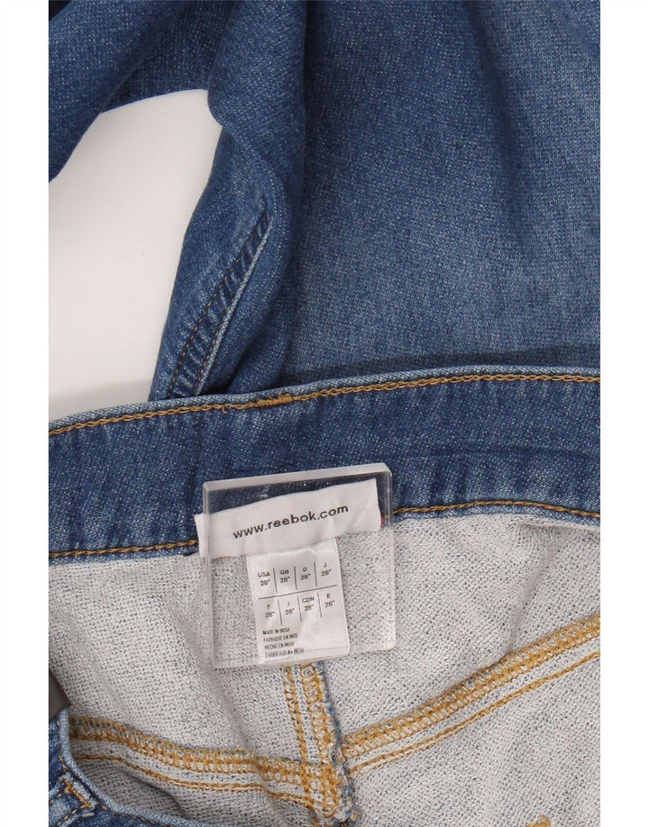 Blugi skinny pentru femei Reebok W28 L28 albastru