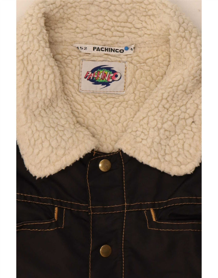 C&A Băieți Sherpa Gilet 11-12 Ani Negru Nylon