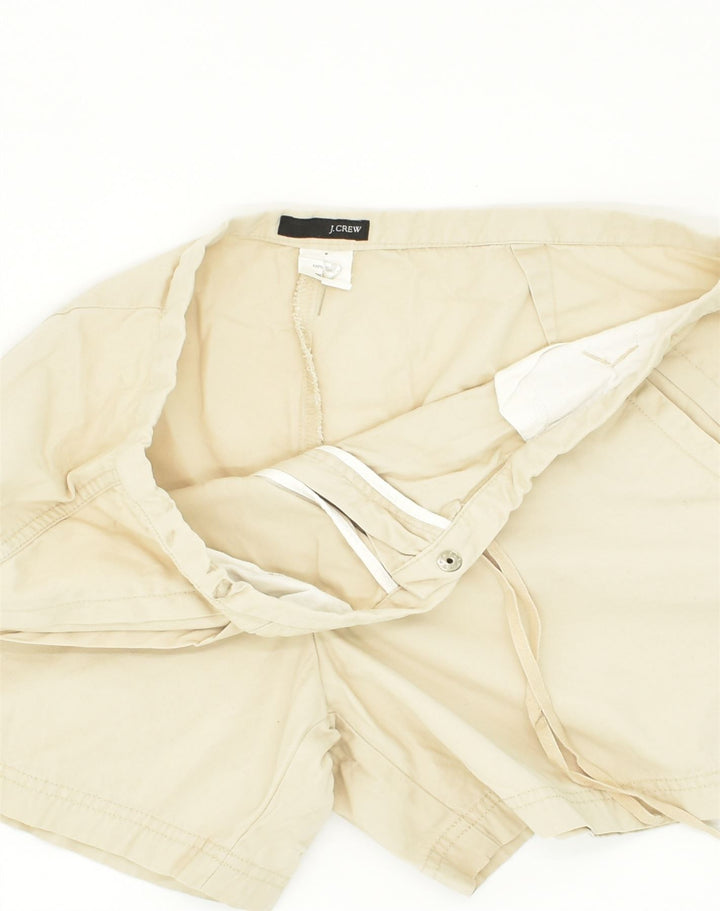 J. CREW Womens Hot Pants US 6 Medium W30 Off White Cotton | Vintage J. Crew | Thrift | Second-Hand J. Crew | Used Clothing | Messina Hembry 