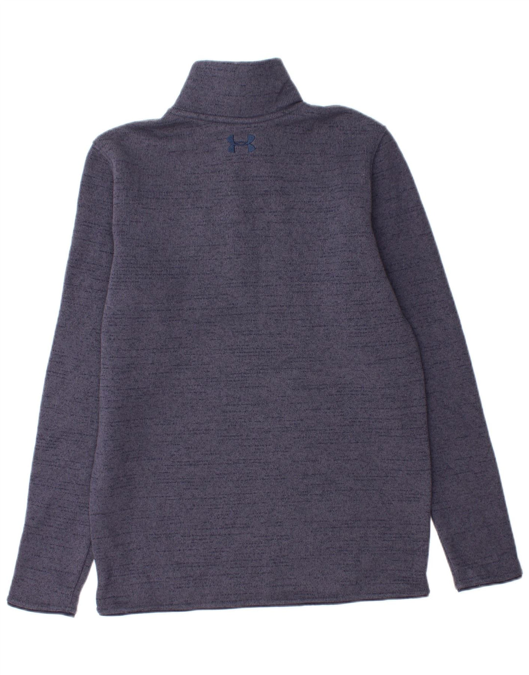 Pulover Under Armour pentru bărbați, cu gât cu nasturi, poliester mic violet