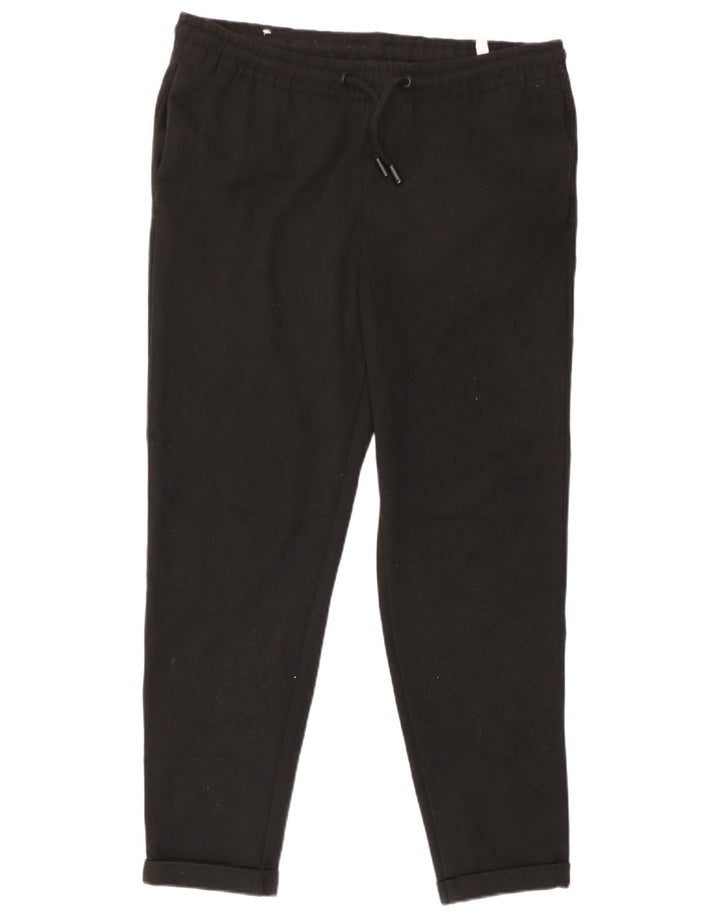 Pantaloni tăiați pentru bărbați Zara Mediu L31 L26 Poliester negru