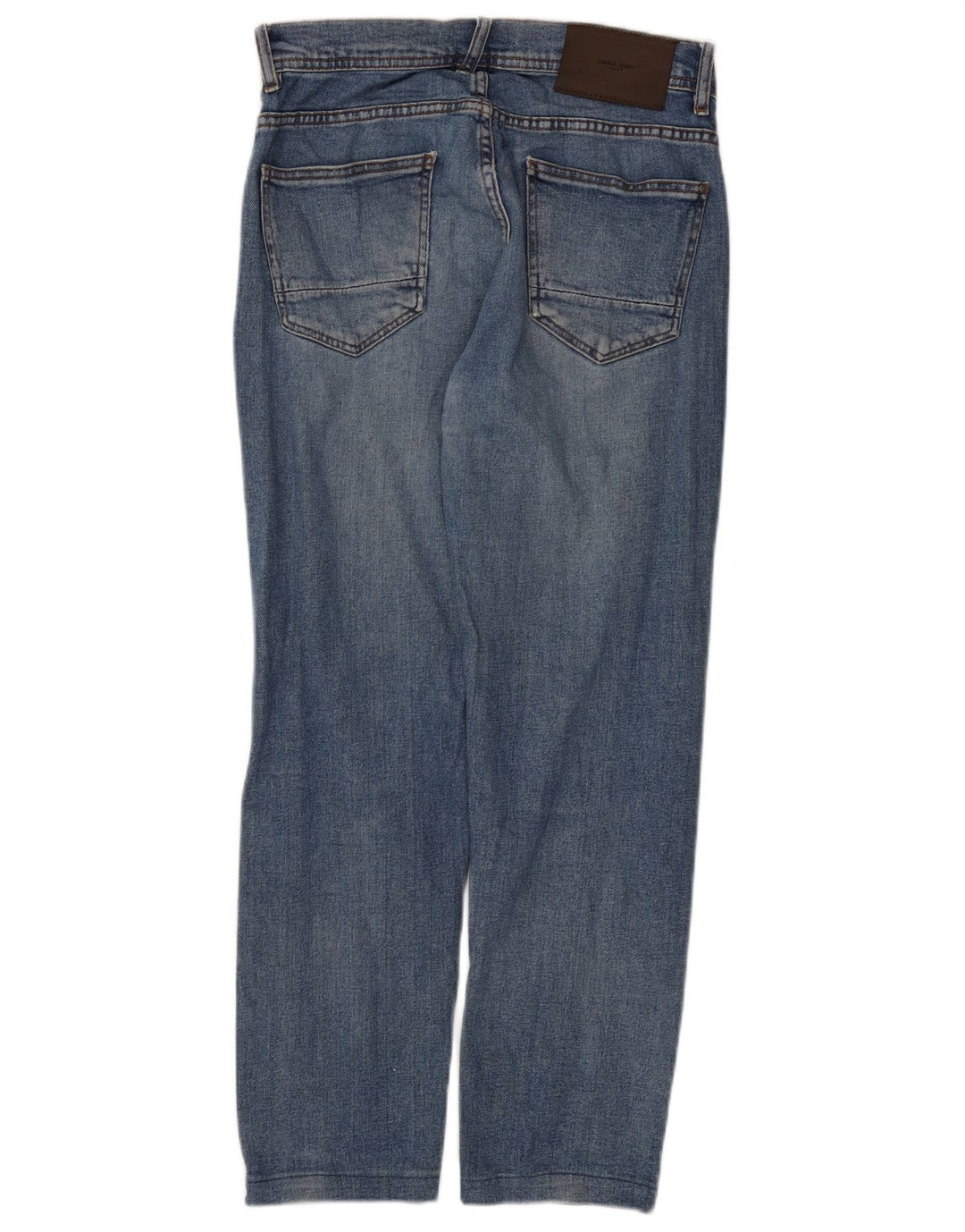 Blugi slim pentru bărbați Zara EU 38 Mici L30 L28 Albastru