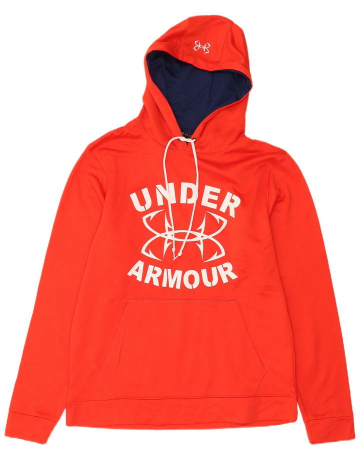 Pulover pentru bărbați Under Armour Graphic Hoodie, mare, roșu, poliester