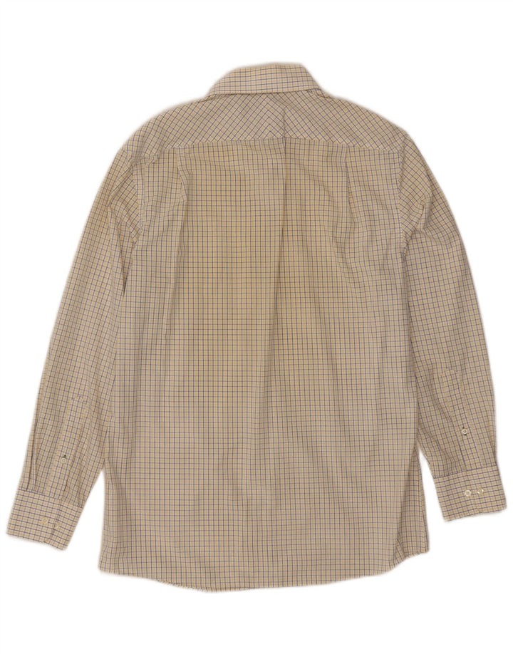 Cămașă pentru bărbați Tommy Hilfiger Slim Fit Mărimea 15 1/2 Medium White Vichy