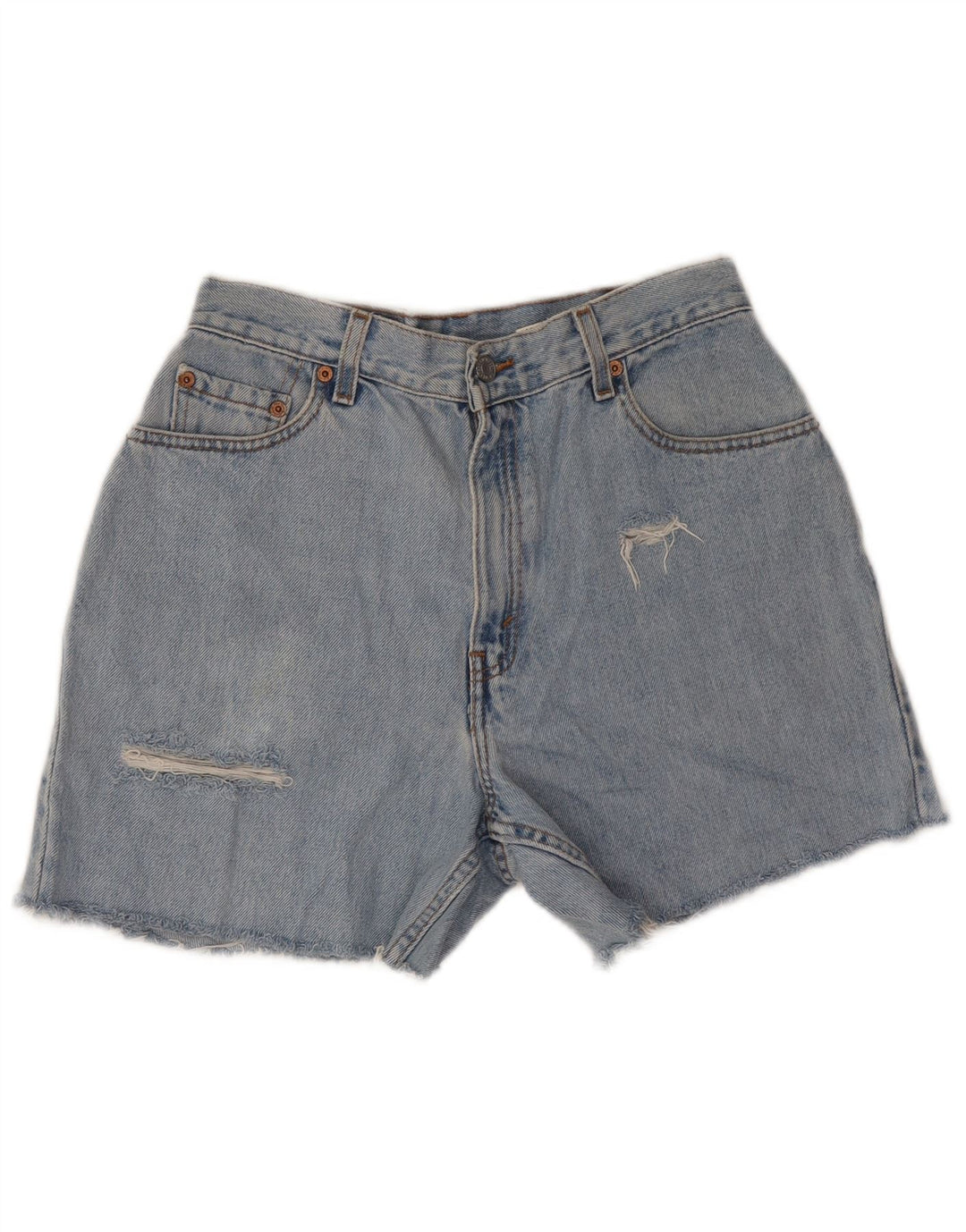 Pantaloni scurți din denim 550 Distressed Relaxed Fit pentru femei LEVI'S Medium W28 Blue