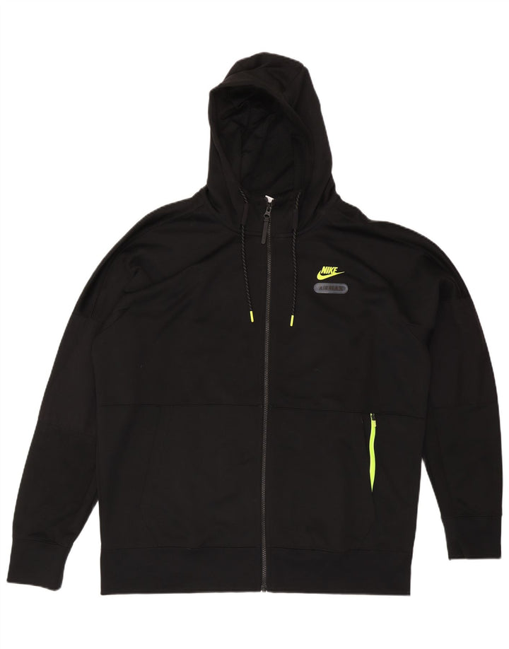 Pulover Nike Graphic Zip pentru bărbați, XL, poliester negru