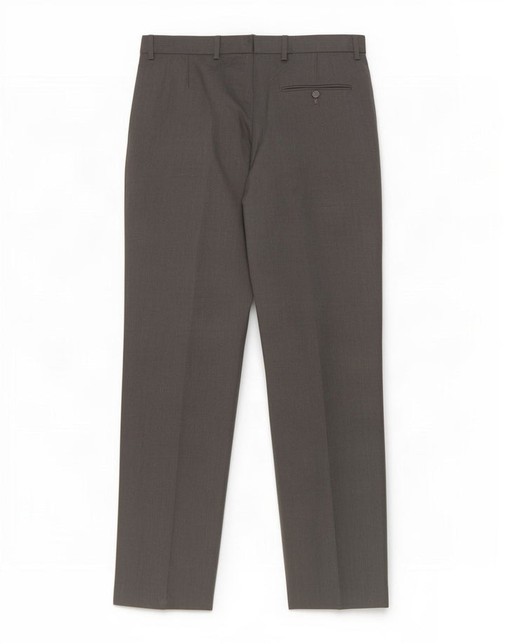 Pantaloni de costum obișnuiți pentru bărbați Marks & Spencer L36 L31 poliester gri
