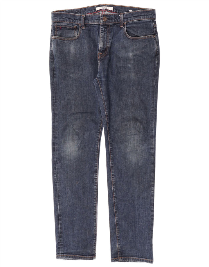 Blugi slim pentru bărbați Tommy Hilfiger W34 L32 albastru