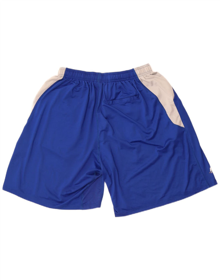 Pantaloni scurți sport pentru bărbați Russell Athletic 2XL, albastru, poliester color bloc