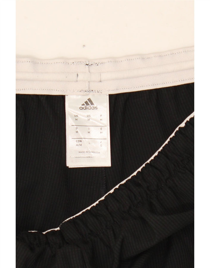 Pantaloni scurți sport pentru bărbați Adidas, medii, negru, poliester color bloc