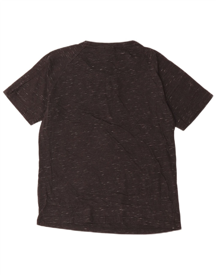 Tricou pentru bărbați PUMA Top mediu negru bumbac cu pete