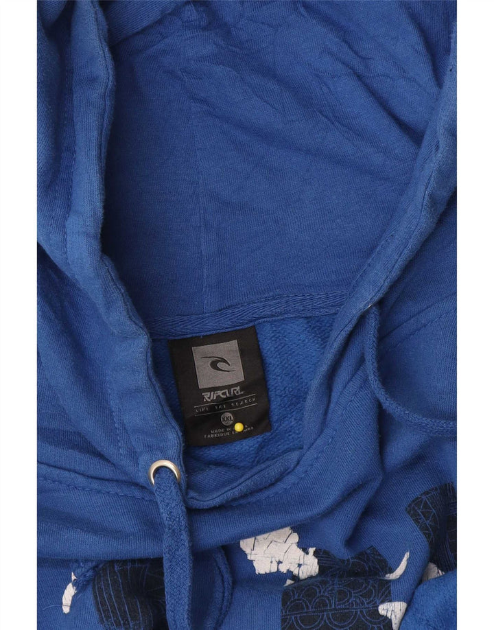 Pulover cu glugă grafic pentru bărbați Rip Curl, 2XL, albastru