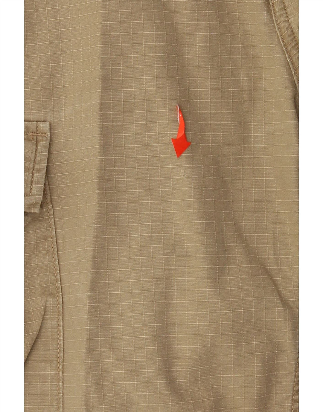 Pantaloni scurți Carhartt pentru bărbați Wip Cargo W30 Medium Beige Check Bumbac