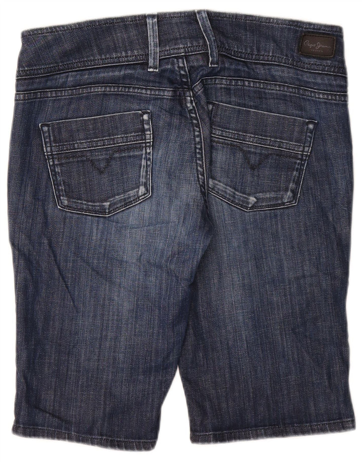 Pantaloni scurți din blugi pentru femei PEPE Jeans W31 Bumbac bleumarin mediu