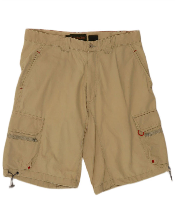 Pantaloni scurți cargo pentru bărbați Timberland W32 bumbac mediu bej