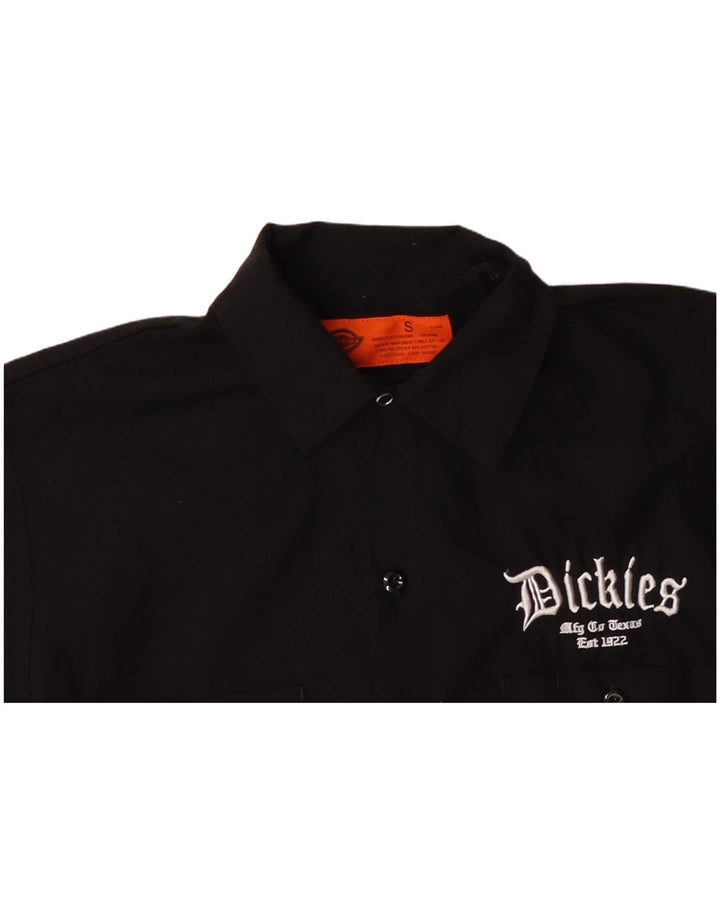 Cămașă cu mânecă scurtă pentru bărbați DICKIES, bumbac negru mic