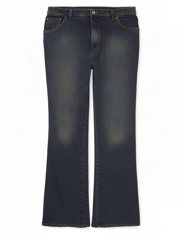 Blugi Bootcut pentru femei Marks & Spencer UK 16 Large W34 L31 Blue Bumbac