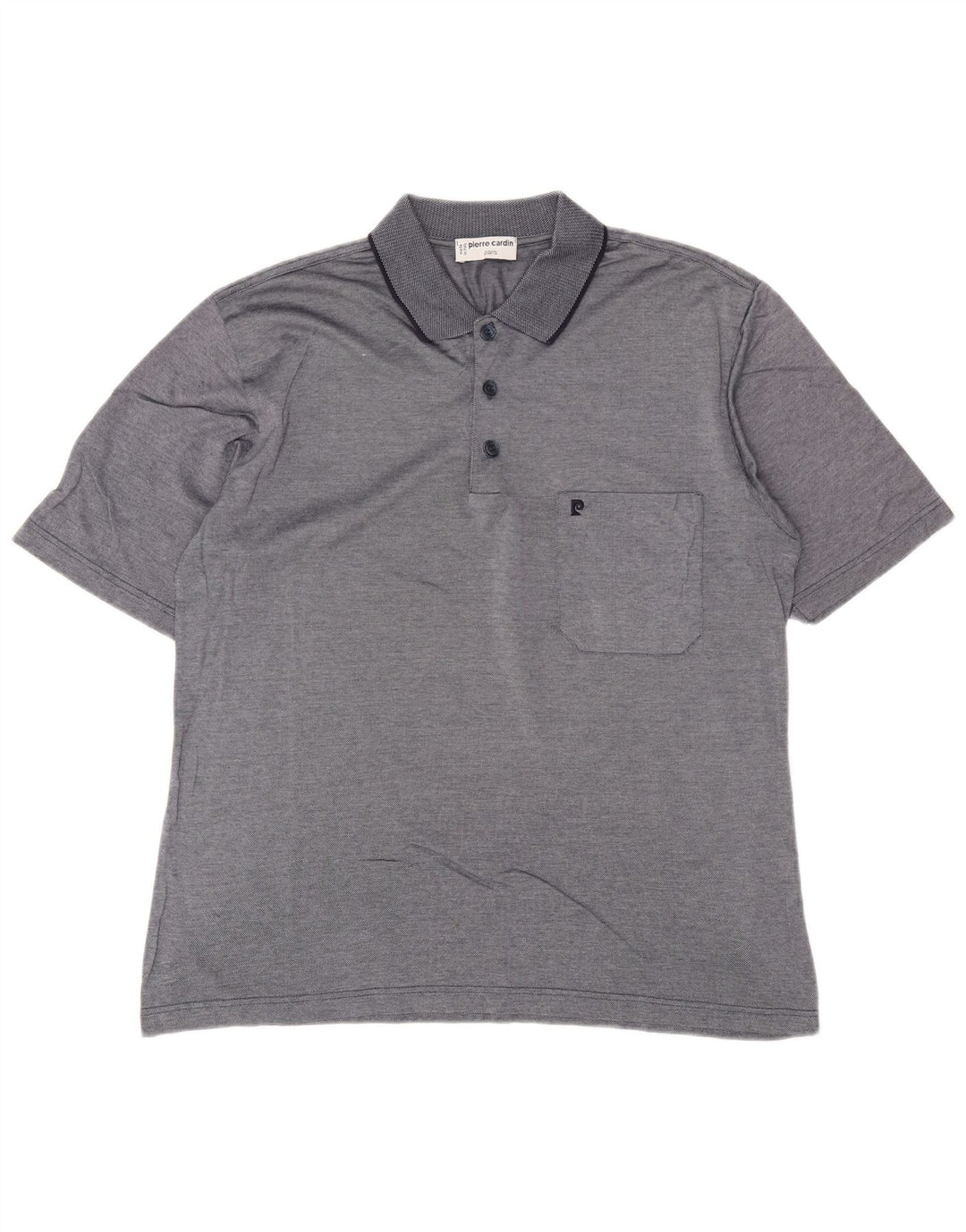 Cămașă polo Pierre Cardin pentru bărbați IT 52 Large Bleumarin