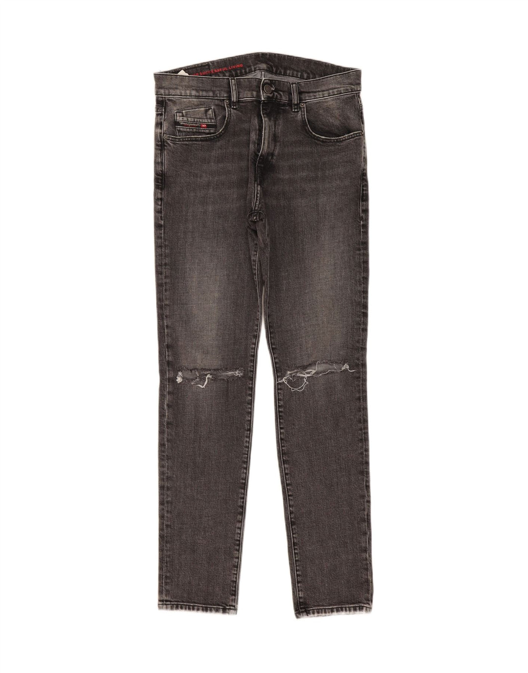 Blugi slim pentru femei Distressed Diesel W31 L31 bumbac gri