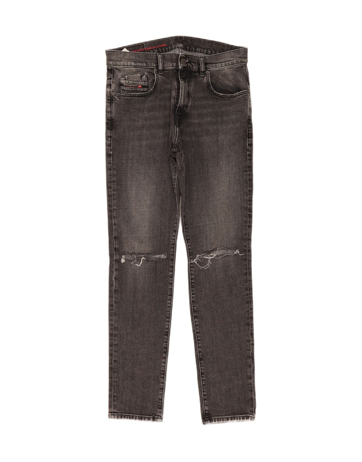 Blugi slim pentru femei Distressed Diesel W31 L31 bumbac gri