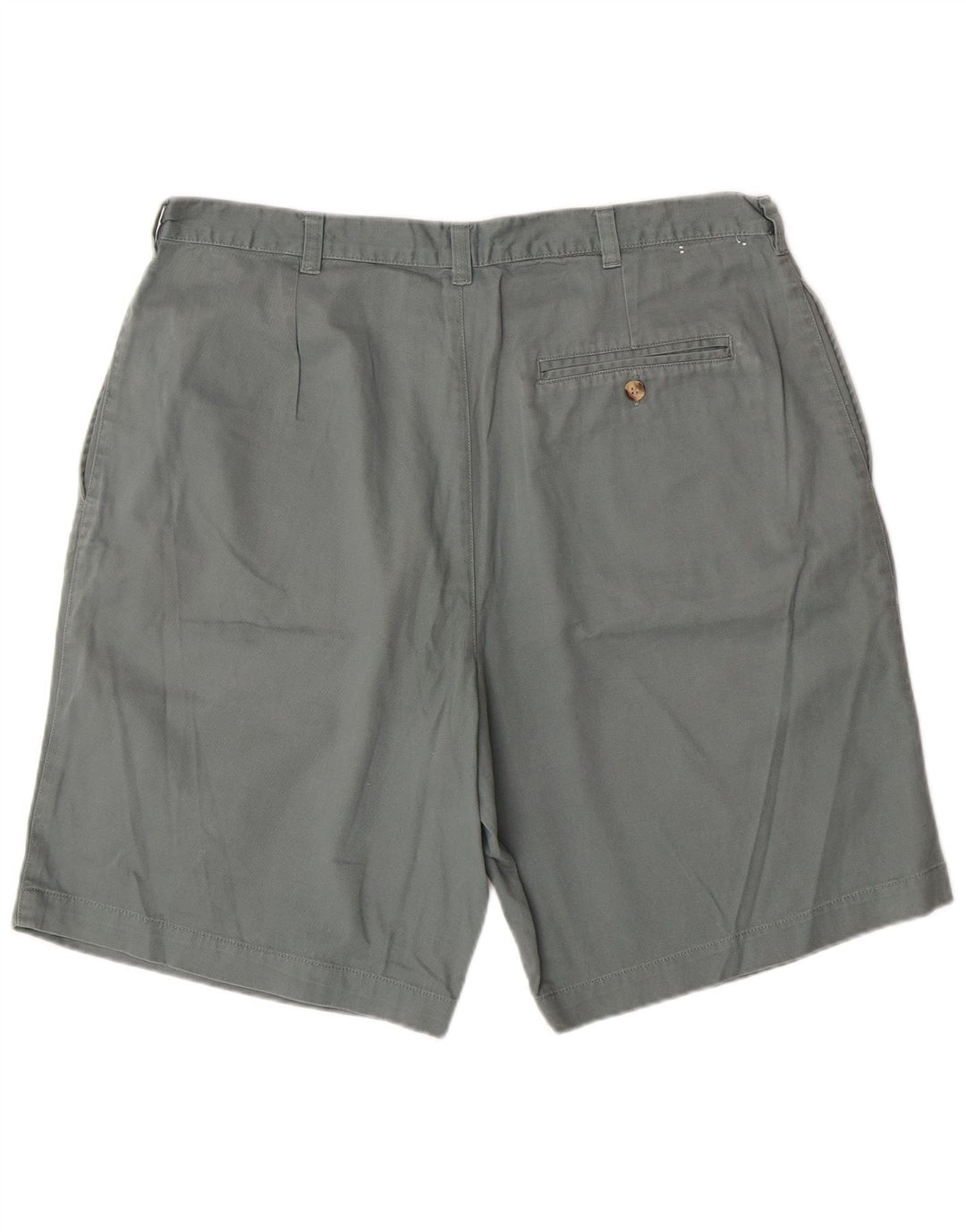 ST. BERNARD Mens Pegged Chino Shorts W38 XL Grey Cotton