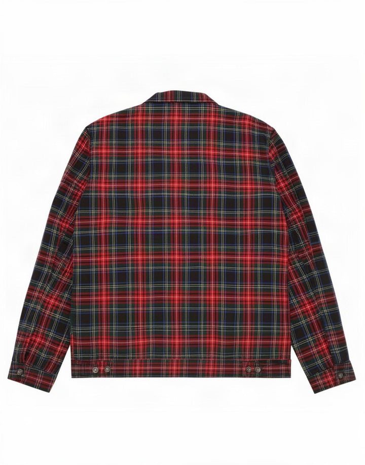 Bomber pentru bărbați Zara UK 40, mare, multicolor, poliester în carouri