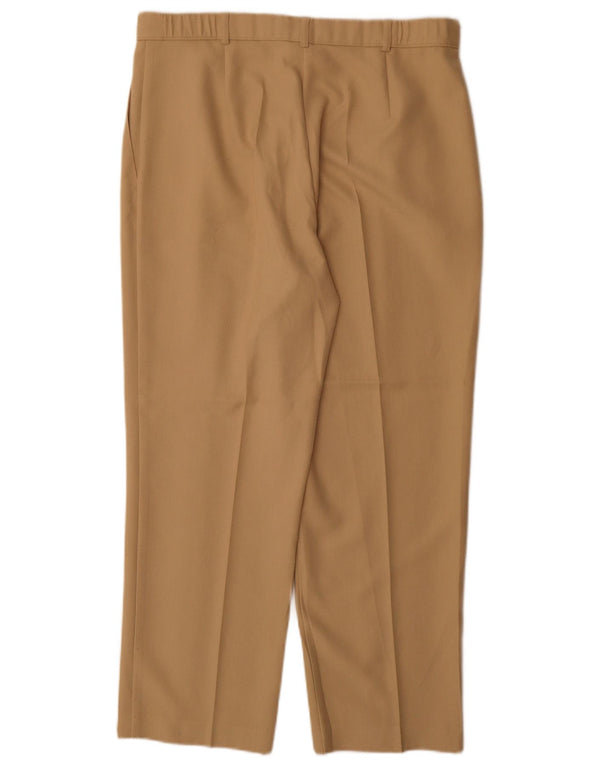 Pantaloni chino drepti pentru femei Marks & Spencer UK 16 Large W34 L28 Bej
