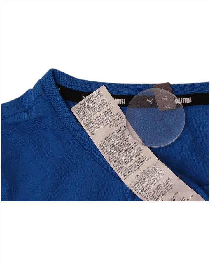 Puma Tricou pentru femei Top UK 12 Medium Blue Bumbac