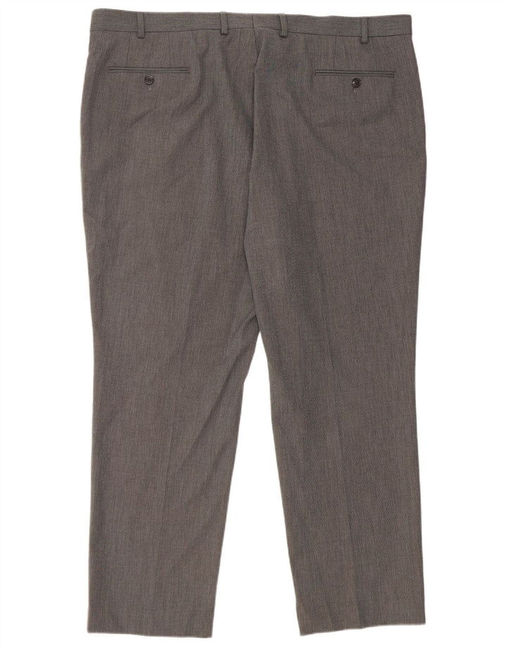 Pantaloni drepți pentru bărbați CHAPS L42 L30 gri