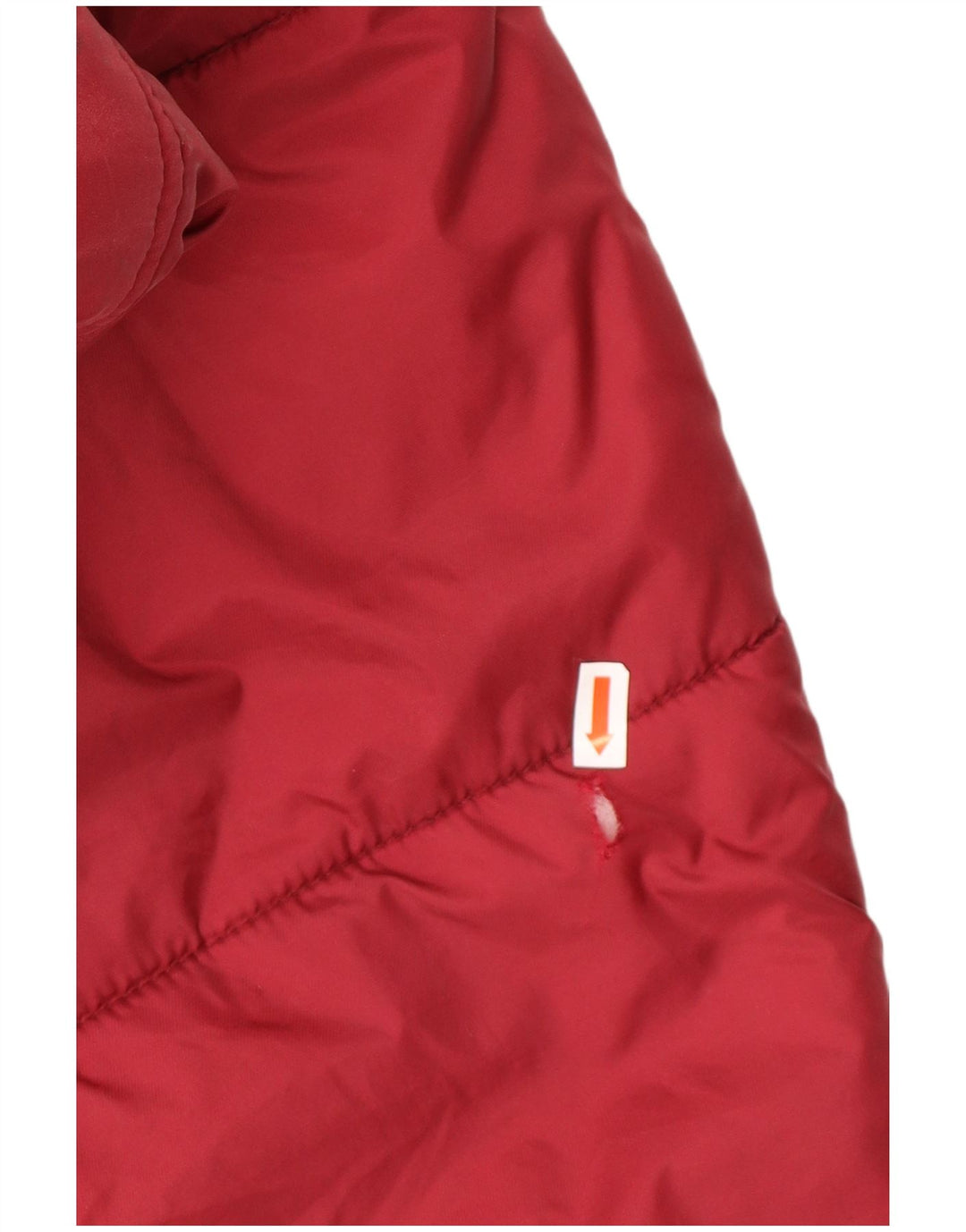 Jachetă căptușită vintage pentru bărbați UK 42 XL roșu