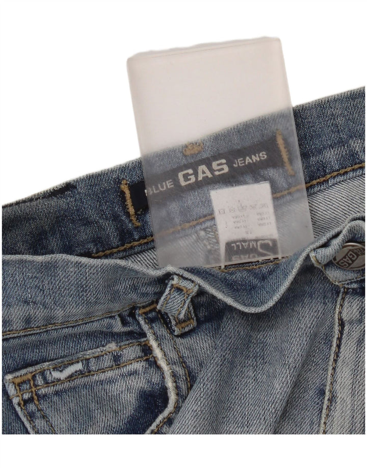 Fusta de blugi pentru femei Gas Small W28 Blue Bumbac