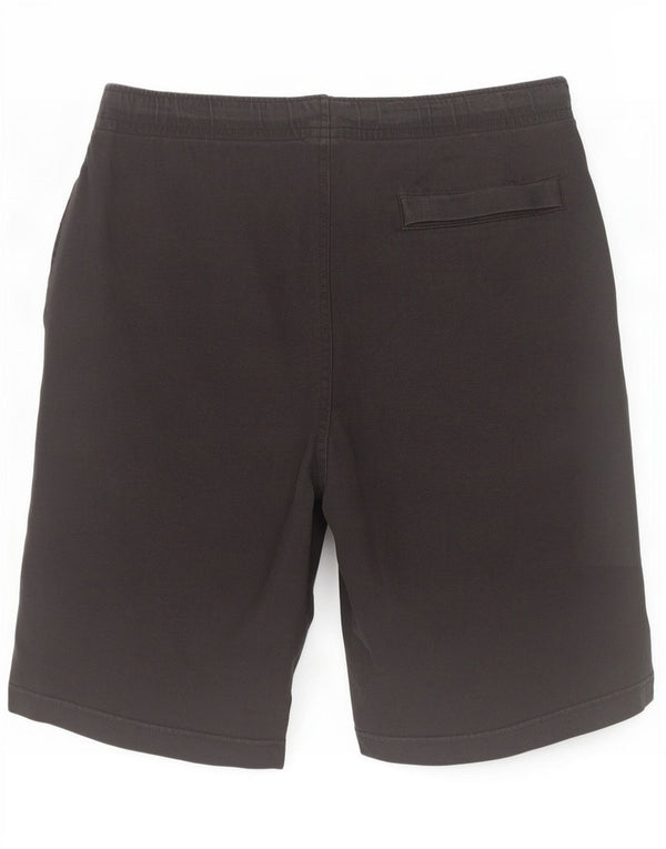 Pantaloni scurți sport Nike pentru bărbați, bumbac mediu negru