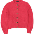 Pulover cardigan crop pentru femei Marks & Spencer UK 12 Medium Pink Acrilic