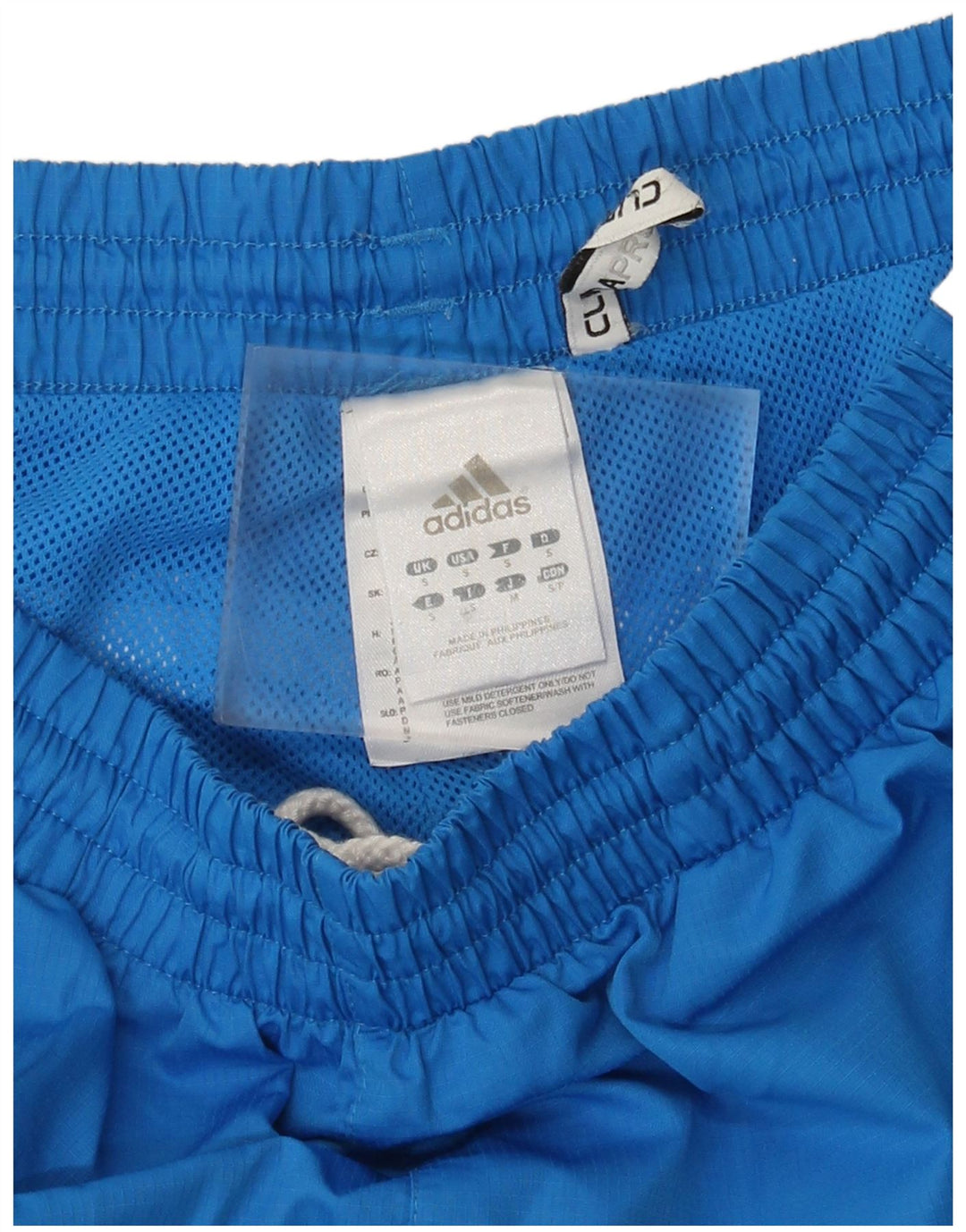 Pantaloni scurți sport Bermude Adidas pentru bărbați, poliester albastru mic