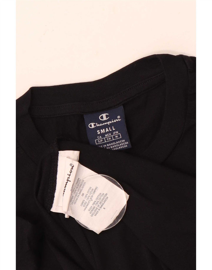 Tricou pentru bărbați Champion Top mic bumbac negru