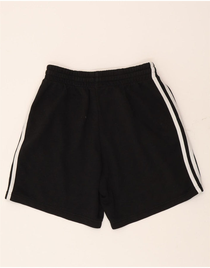 Pantaloni scurți sport pentru bărbați Adidas, bumbac negru mic
